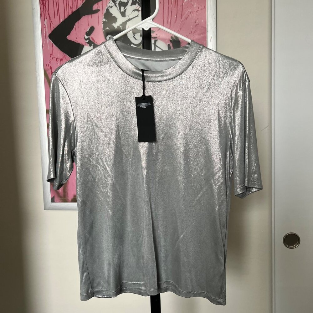 NEW! RtA Silver Shirt sz XS